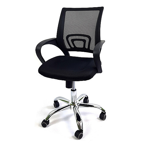 Крісло офісне Loft Comfort C012 Чорний 47х42 см