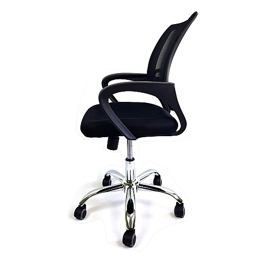 Крісло офісне Loft Comfort C012 Чорний 47х42 см