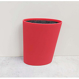 Колода для ножів Vincent Червона 11 х 7.1 х 22.3 см (VC-6199 Cherry)