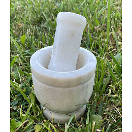 Ступка з пестиком кам'яна A-Plus 0539