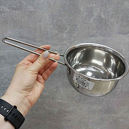 Ковш з нержавіючої сталі А-PLUS 16см 0438