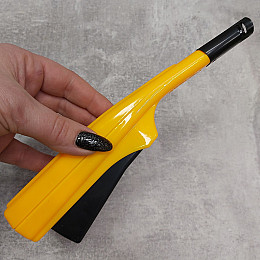 Зажигалка для газовой плиты с пьезоэлектрическим поджогом Linghui 00018 желтая