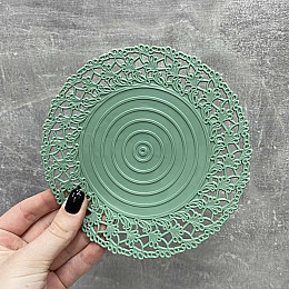 Подставка під гаряче 2 шт Stenson 682 зелена