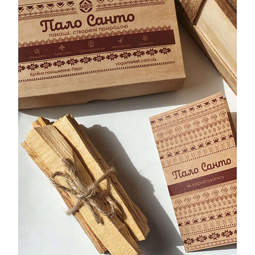 Пало Санто Palo Santo бруски Преміум Перу 10 г Amber