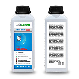 Засіб для септиків і вигребних ям Bio Shock Profi 1 л BIO Green
