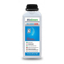 Средство для септиков и выгребных ям Bio Shock Profi 1 л BIO Green