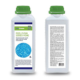Комплексное средство для очистки воды в бассейнах Biogreen Series-HOME 1л