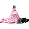 Плед мягкий для детей OPT-TOP Magic Blanket светящийся в темноте со звездами 120x150 см розовый (2064990465)
