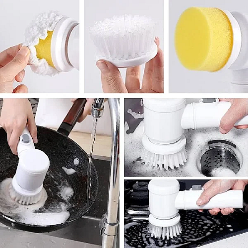 Электрическая аккумуляторная щетка для уборки 5 в 1 Magic Brush (2091116713)