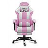 Комп'ютерне крісло huzaro Force 4.7 Pink тканина
