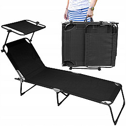 Шезлонг Jumi MARI Чорний