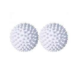 Мячики шарики для стирки одягу Kayfovo Balls KB2W 2 шт Білий