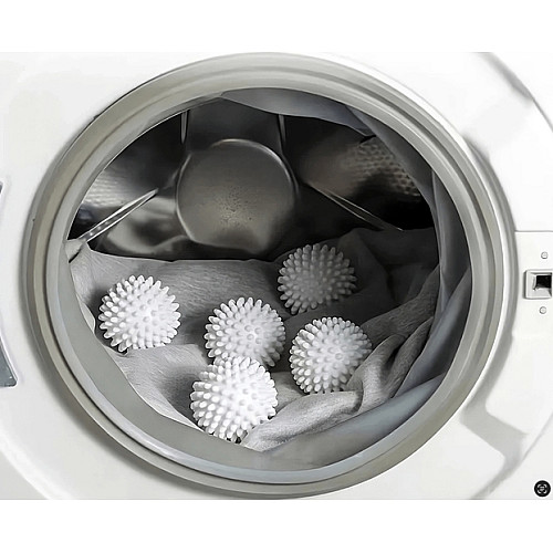 Мячики шарики для стирки одежды Kayfovo Balls KB2W 2 шт Белый