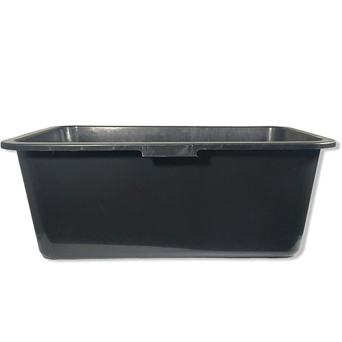 Миска 90 л прямокутна «Plastic's Craft» Чорна