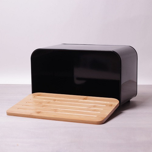 Хлібниця Kamille KM 1107 35 х 20 х 13.5 см Чорна