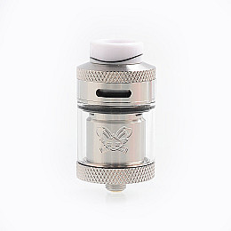 Атомайзер бак для вейпа Dead Rabbit RTA 25mm 4.5ml Silver (am369-hbr)