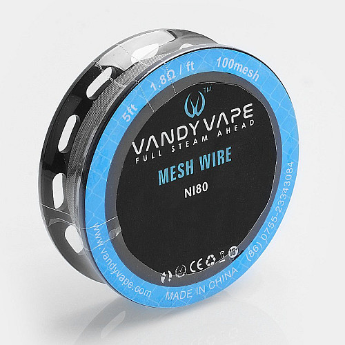 Катушка сетки Vandy Vape Mesh Wire DIY Ni80 100 mesh (bs036-hbr)