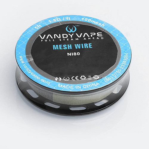 Катушка сетки Vandy Vape Mesh Wire DIY Ni80 100 mesh (bs036-hbr)