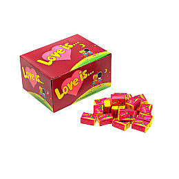 Жевачка Love is Вишня-Лимон Упаковка 100 шт (15318)