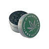Гриндер для измельчения табака ASHTRAY Амстердам HL-243 Capital Of The World Silver Green (10907-hbr)
