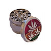 Гриндер для измельчения табака ASHTRAY HL-200 Конопля Silver (10877-hbr)