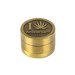 Гріндер для подрібнення тютюну ASHTRAY HL-246 I Конопля Amsterdam Gold (10928-hbr)