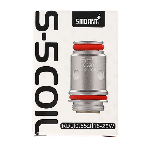 Змінний випарник для вейпа Smoant Santi Coil S-5 - 0.55 Ом (10204-hbr)