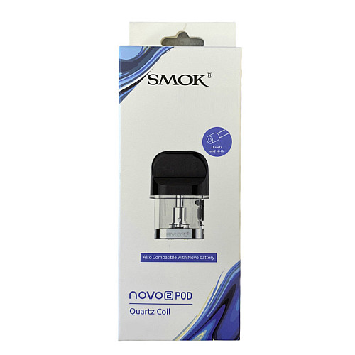 Змінний картридж для підсистеми для Smok Novo 2 Pod 2ml Coil Quartz - 1.4 Ом (10358-hbr)
