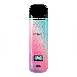 Под-система солевая электронная сигарета Smok Novo X 25W Pod Kit 800mAh 2ml 7 Color Cobra (11073-hbr)