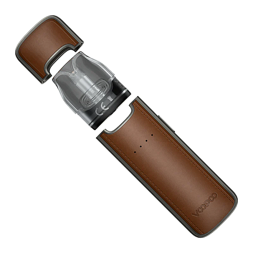 Підсистема солева електронна VOOPOO Vmate E Pod Kit 1200mAh 3ml Класичний коричневий (10217-hbr)