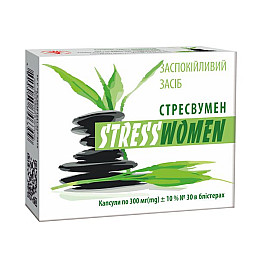Добавка диетическая Червона Зірка STRESSWOMEN 30 капсул
