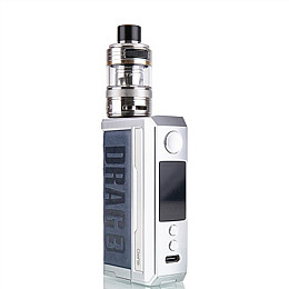 Электронная сигарета VooPoo Drag 3 177W with TPP-X Tank Kit Silver Dream Blue (10233-hbr)