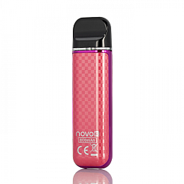 Под-система Smok Novo 3 Pod System 800mAh 1.7ml Red Carbon Fiber (10353-hbr)