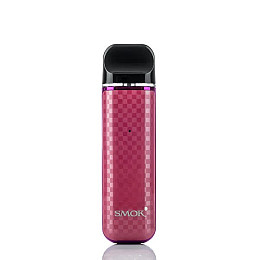 Под-система Smok Novo 3 Pod System 800mAh 1.7ml Red Carbon Fiber (10353-hbr)