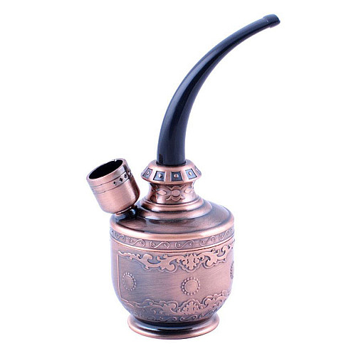 Походний міні Кальян JinDian Yandou JD-128 №3824 Бронзовий (10887-hbr)