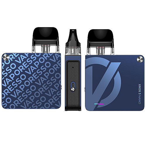 Підсистема солева електронна сигарета Vaporesso XROS 3 Nano Pod 1000mAh 2ml Kit Navy Blue (11609-hbr)
