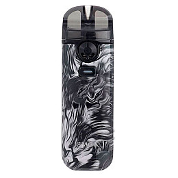 Под-система солевая электронная сигарета SMOK Nord 4 80W Pod Kit 2000mAh 4.5ml Fluid Black Grey (10370-hbr)