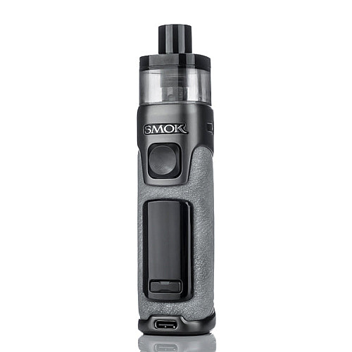 Под-система солевая электронная сигарета SMOK RPM 5 80W Pod Kit 2000mAh 6.5ml Grey Leather (10344-hbr)