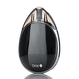 Под-система солевая электронная сигарета Suorin Drop 2 Pod Kit 1000mAh 3.7ml Black (10312-hbr)