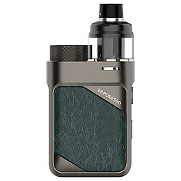 Підсистема солева електронна сигарета Vaporesso Swag PX80 80W Pod 4ml Kit Gunmetal Grey (sn1605-hbr)