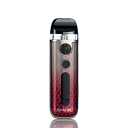 Під-система електронна сигарета Smok Novo 5 30W Pod System 900mAh 2ml Сріблястий Червоний Кобра (12398-hbr)