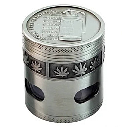 Гриндер для измельчения табака Changfeng D&K Гранаты DK-5081-X4 Silver 2 (15707-hbr)