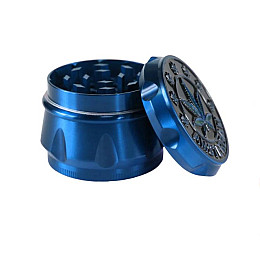 Гриндер для измельчения табака ASHTRAY D&K CANNABIS DK-5083-4 Blue (15711-hbr)