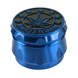 Гріндер для подрібнення тютюну ASHTRAY D&K CANNABIS DK-5083-4 Blue (15711-hbr)