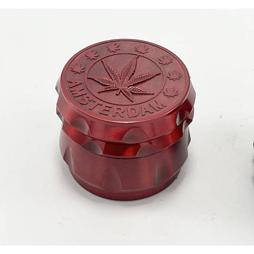 Гриндер для измельчения табака ASHTRAY D&K CANNABIS DK-5083-4 Red (15712-hbr)