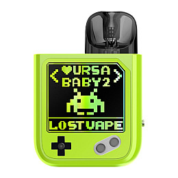 Підсистема Lost Vape Ursa Baby 2 Pod 900mAh 2.5ml Kit Joy Green x Pixel Role (15803-hbr)
