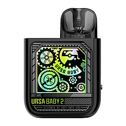 Под-система Lost Vape Ursa Baby 2 Pod 900mAh 2.5ml Kit Pop Black x Time Gear (15807-hbr)