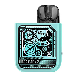 Под-система Lost Vape Ursa Baby 2 Pod 900mAh 2.5ml Kit Pop Blue x Time GearFancy Maz (15801-hbr)