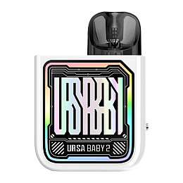 Под-система Lost Vape Ursa Baby 2 Pod 900mAh 2.5ml Kit Tech White x Fancy Maze (15805-hbr)