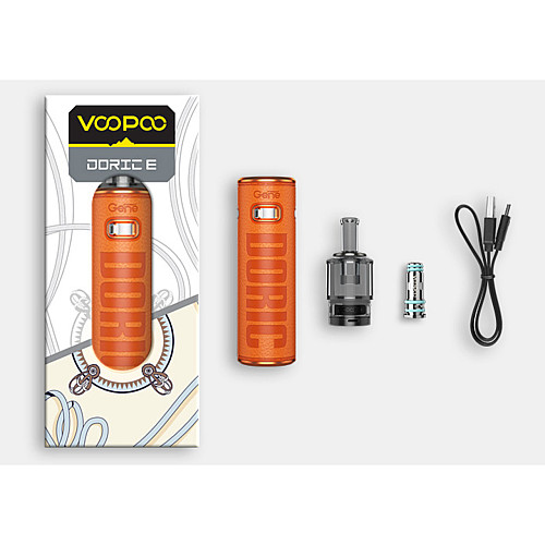 Под-система Voopoo Doric E Pod 1500mAh 3ml Kit Orange (15829-hbr)